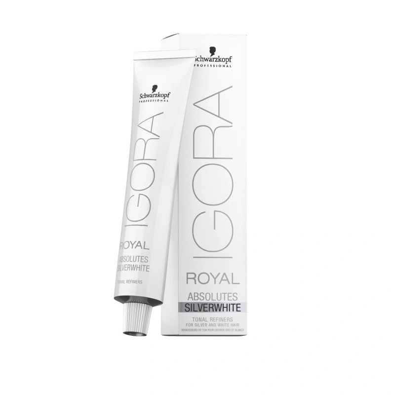 Schwarzkopf Professional Igora Royal Absolutes Silver White Gris Lilas 60 ML 2 Schwarzkopf Professional Igora Royal Absolutes Silver White Gris Lilas 60 ML – Image 2