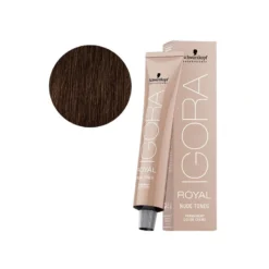 Schwarzkopf Professional Igora Royal Nude Tones 6-46 Blond Foncé Beige Marron 60 ML