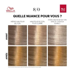 Wella Professionals Kit De Coloration Blond Clair Light Blonde Color Touch Fresh-Up 8/0 Wella -Soins Capillaires Liquidation kit de coloration blond clair light blonde color touch fresh up 8 0 wella 4