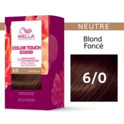 Wella Professionals Kit De Coloration Blond Foncé Dark Blonde Color Touch Fresh-Up 6/0 Wella -Soins Capillaires Liquidation kit de coloration blond fonce dark blonde color touch fresh up 6 0 wella 2