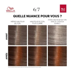 Wella Professionals Kit De Coloration Blond Foncé Marron Chocolate Color Touch Fresh-Up 6/7 Wella -Soins Capillaires Liquidation kit de coloration blond fonce marron chocolate color touch fresh up 6 7 wella 4