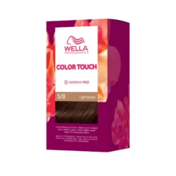 Wella Professionals Kit De Coloration Châtain Clair Color Touch Fresh-Up 5/0 Light Brown Wella