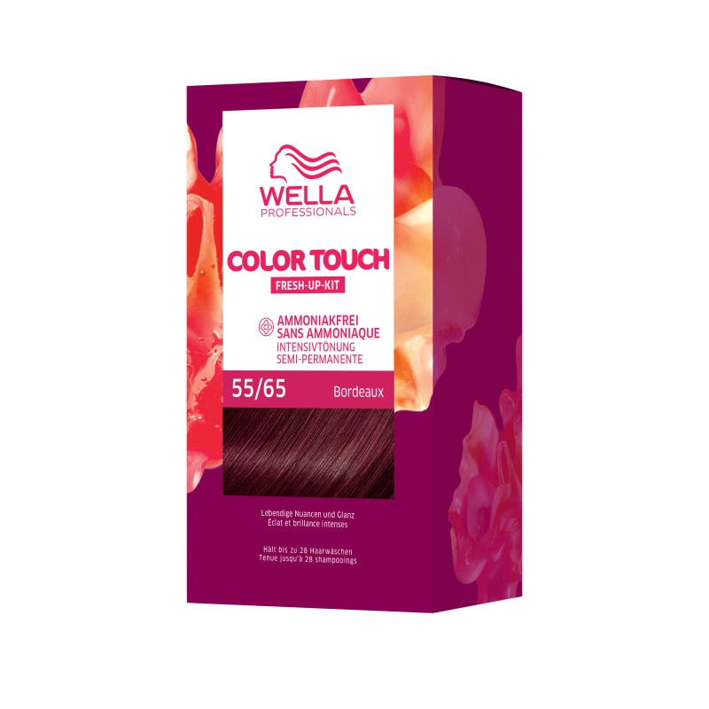 Wella Professionals Kit De Coloration Châtain Clair Violine Acajou Intense Light Intense Violet Mahogany Brown Color Touch Fresh-Up 55/65 Wella 1 Wella Professionals Kit De Coloration Châtain Clair Violine Acajou Intense Light Intense Violet Mahogany Brown Color Touch Fresh-Up 55/65 Wella