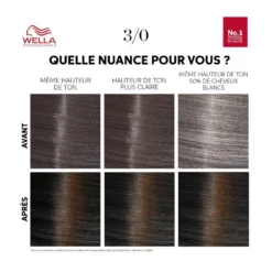 Wella Professionals Kit De Coloration Châtain Foncé Dark Brown Color Touch Fresh-Up 3/0 Wella -Soins Capillaires Liquidation kit de coloration chatain fonce dark brown color touch fresh up 3 0 wella 4