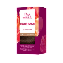 Wella Professionals Kit De Coloration Châtain Moyen Naturel Color Touch Fresh-Up 4/0 Medium Brown Wella