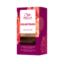 Wella Professionals Kit De Coloration Espresso Châtain Marron Intense Color Touch Fresh-Up 4/77 Wella