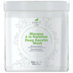 Masque Cheveux Sensibles Deep Keratin LISSA'Ô 900ML