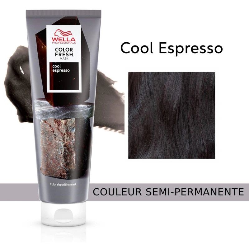 Wella Professionals Masque Colorant Cool Espresso Mask Wella 150ML 4 Wella Professionals Masque Colorant Cool Espresso Mask Wella 150ML – Image 4