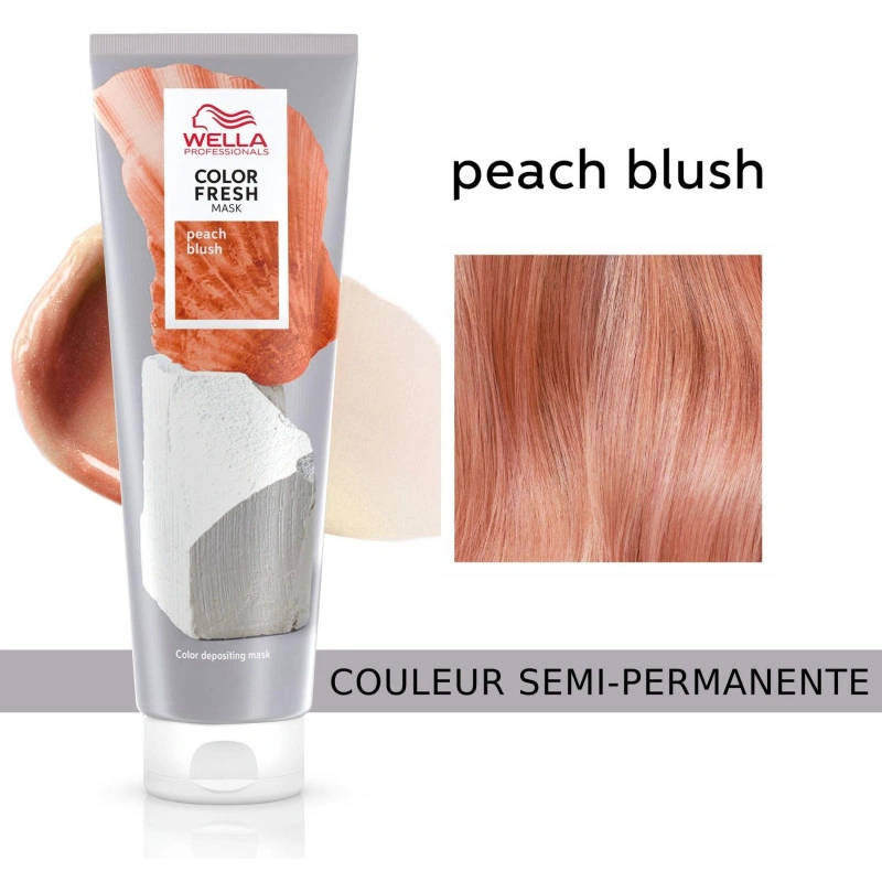 Wella Professionals Masque Colorant Peach Blush Color Fresh Mask Wella 150ML 4 Wella Professionals Masque Colorant Peach Blush Color Fresh Mask Wella 150ML – Image 4