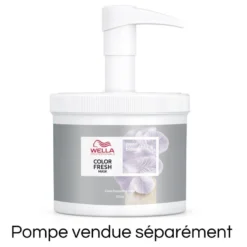 Wella Professionals Masque Colorant Pearl Blonde Color Fresh Mask Wella 500ML -Soins Capillaires Liquidation masque colorant pearl blonde color fresh mask wella 500ml 2