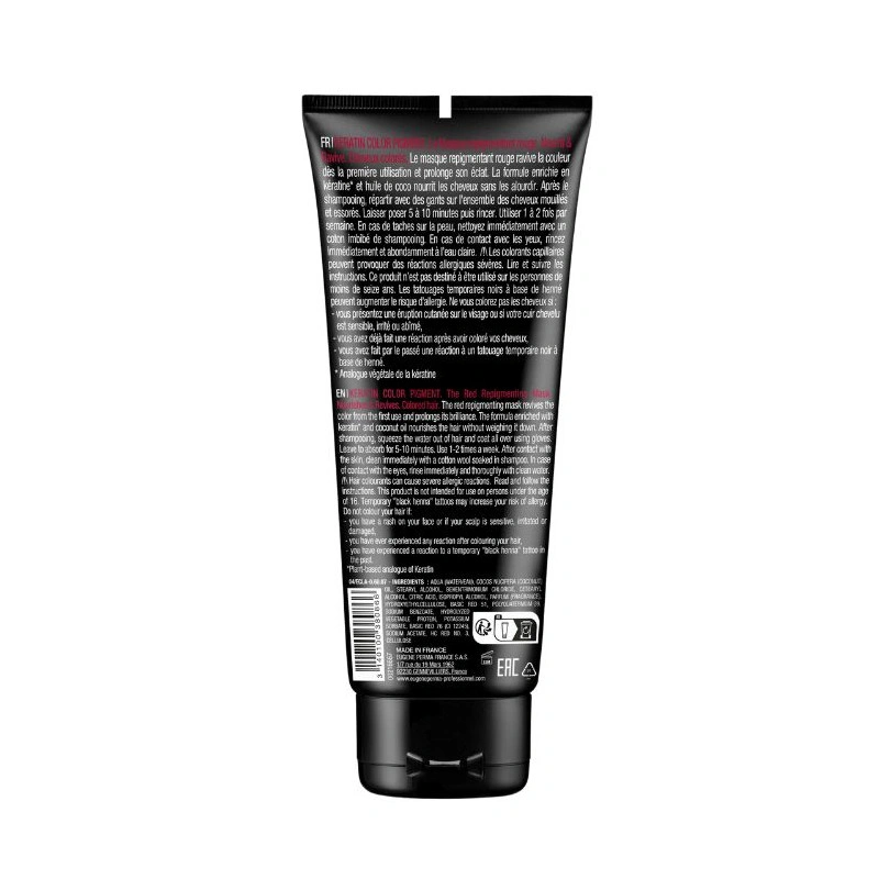 Masque Repigmentant Rouge Essentiel Eugène Perma 200ML 2 Masque Repigmentant Rouge Essentiel Eugène Perma 200ML – Image 2