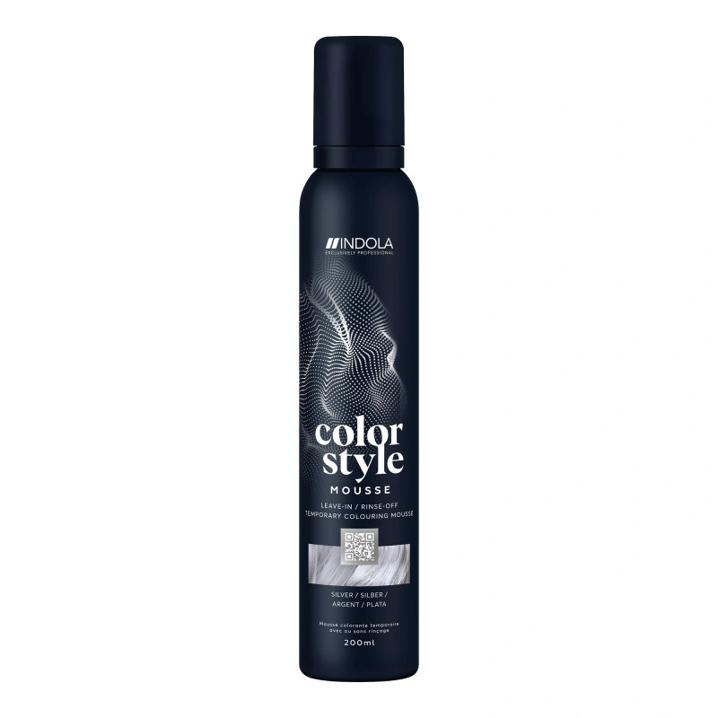Mousse Colorante Argent Color Style Mousse Indola Vegan 200ml 1 Mousse Colorante Argent Color Style Mousse Indola Vegan 200ml