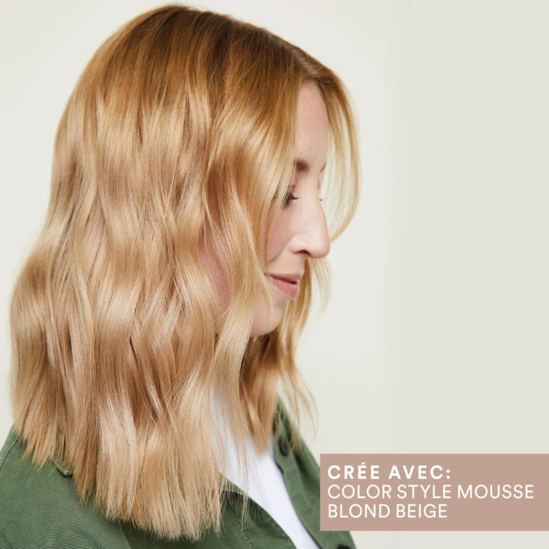 Mousse Colorante Blond Beige Color Style Mousse Indola Vegan 200ml 3 Mousse Colorante Blond Beige Color Style Mousse Indola Vegan 200ml – Image 3