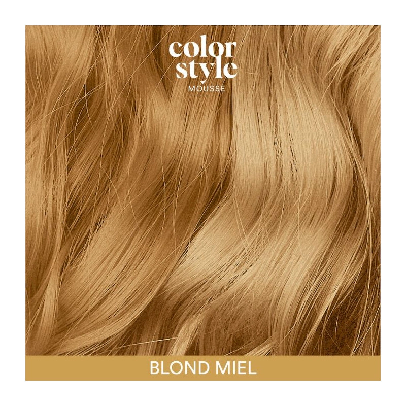 Mousse Colorante Coiffante Blond Miel Indola Vegan 200ML 2 Mousse Colorante Coiffante Blond Miel Indola Vegan 200ML – Image 2
