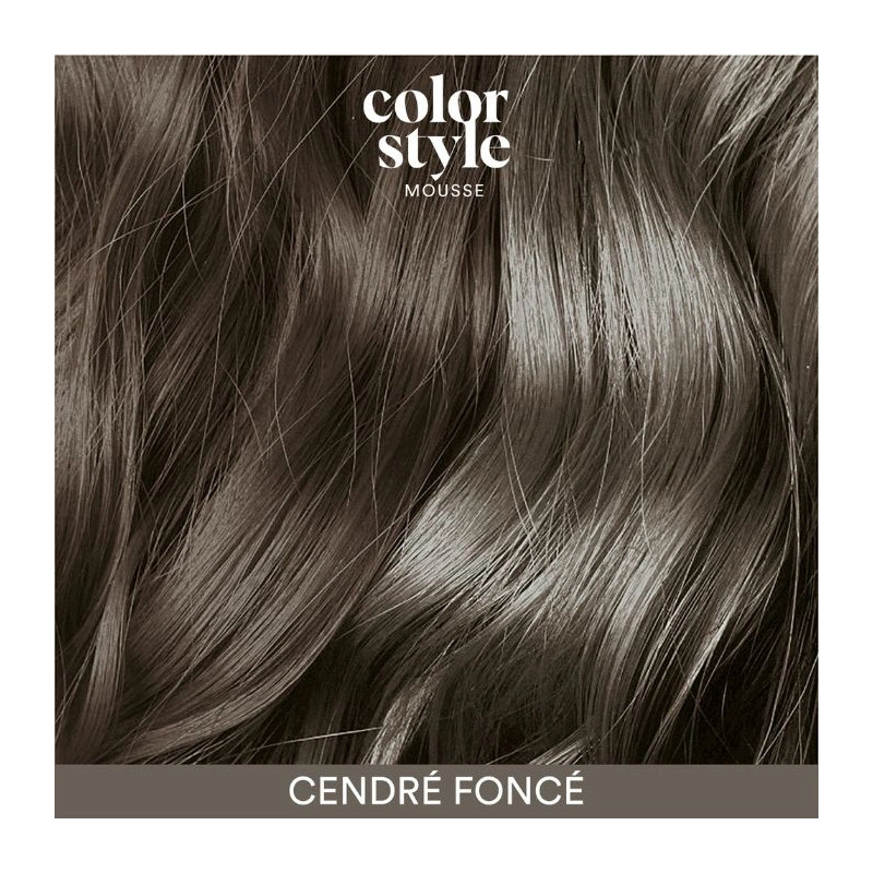 Mousse Colorante Coiffante Cendré Foncé Indola Vegan 200ML 2 Mousse Colorante Coiffante Cendré Foncé Indola Vegan 200ML – Image 2