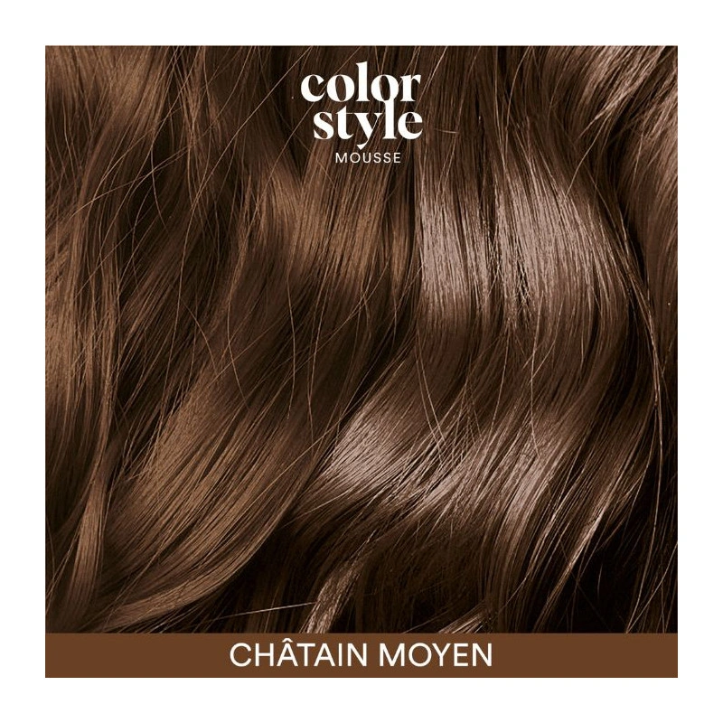 Mousse Colorante Coiffante Châtain Moyen Indola Vegan 200ML 2 Mousse Colorante Coiffante Châtain Moyen Indola Vegan 200ML – Image 2