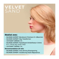 Pastellisant Embellisseur Pastel Crème P.31 Blonde Expert Indola 60ml -Soins Capillaires Liquidation pastellisant embellisseur pastel creme p31 blonde expert indola 60ml 4