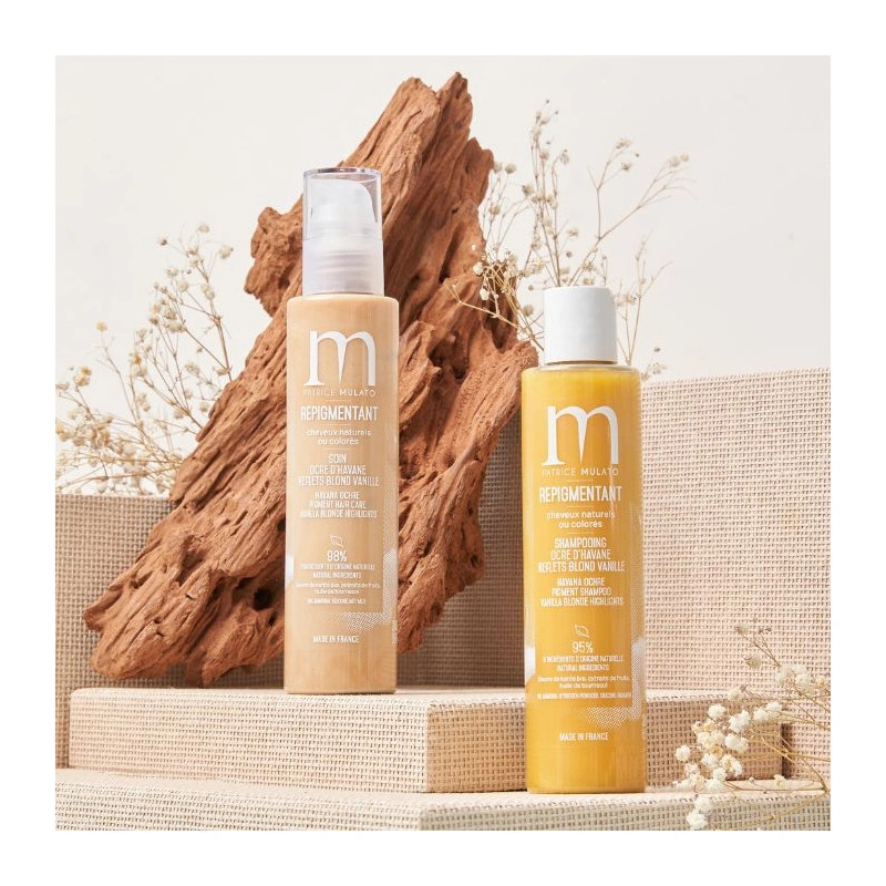 Shampooing Repigmentant Ocre D'havane Patrice Mulato 200ML 2 Shampooing Repigmentant Ocre D'havane Patrice Mulato 200ML – Image 2