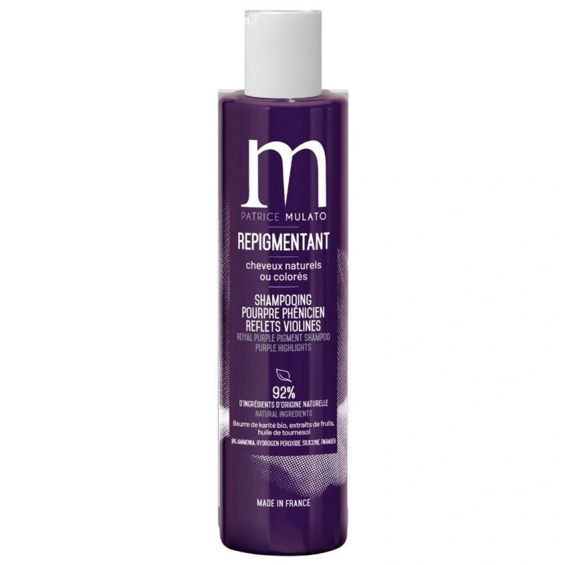 Shampooing Repigmentant Pourpre Phenicien Mulato 200ML 1 Shampooing Repigmentant Pourpre Phenicien Mulato 200ML